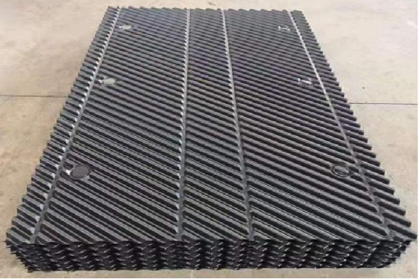 pvc Cross flow cooling tower film fill