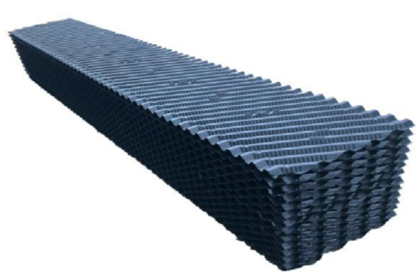 Counter flow cooling tower film fill pack