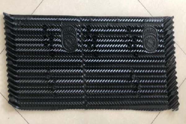 Cross flow supply cooling tower filler
